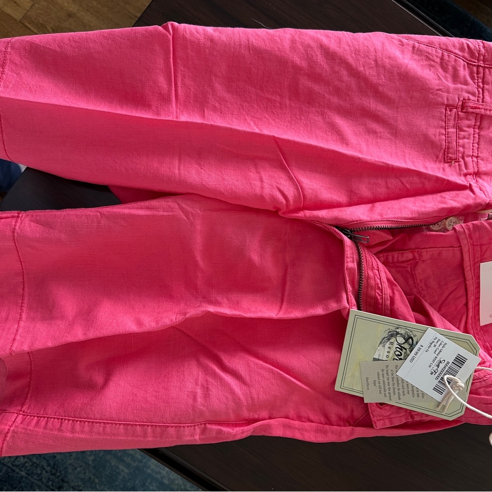 Men's Red/Pink Cropped Shorts